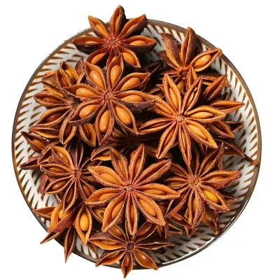  Gancho de ervas chinesas naturais de alta qualidade, anis estrelado, Illicium Verum.  F. para especiarias