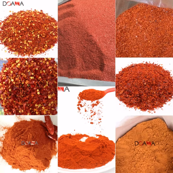 Pimenta vermelha quente em pó pimenta vermelha seca em pó