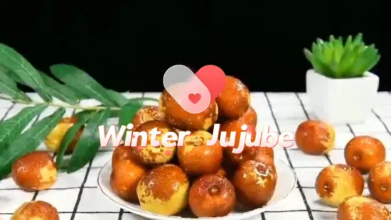 2022 Nova safra de frutas frescas de jujuba chinesa data