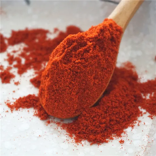 Distribuidor de especiarias Pimenta seca Pimenta vermelha Especiarias de pimenta doce